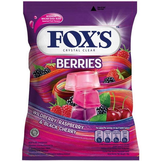 Fox's Crystal Clear Berries Candy 90gm